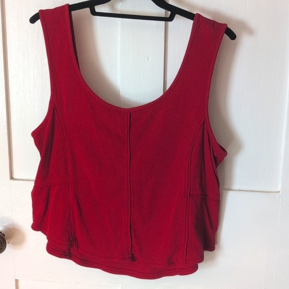 Anthropologie Pilcro Ribbed Biker Tank - Picture 7 of 7